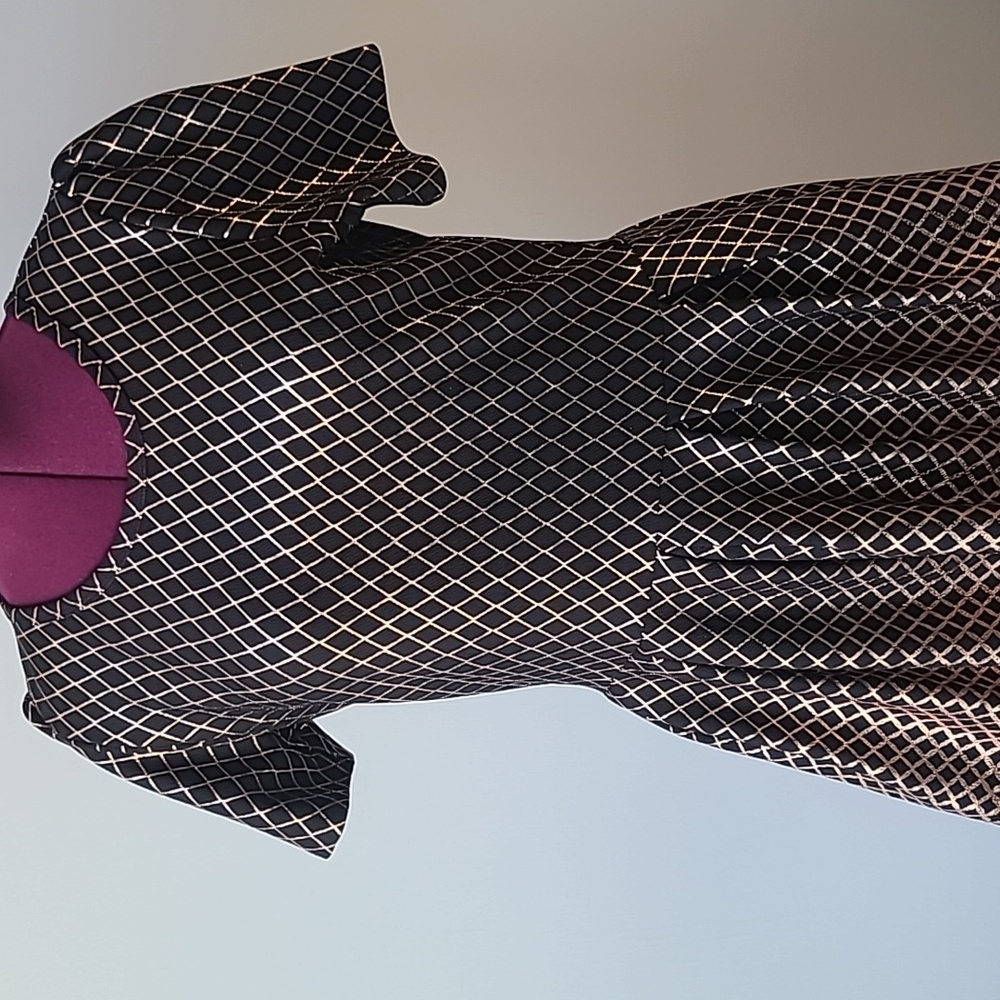 Black & Gold Elegant LLR Amelia Dress